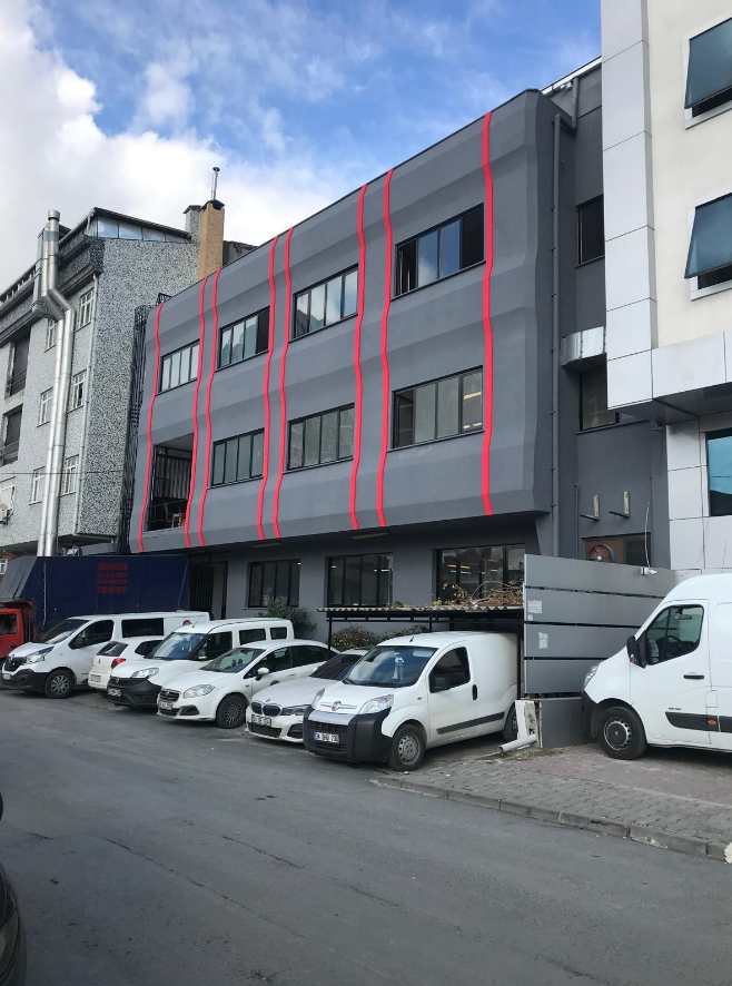 Dış Cephe Kaplama Projesi